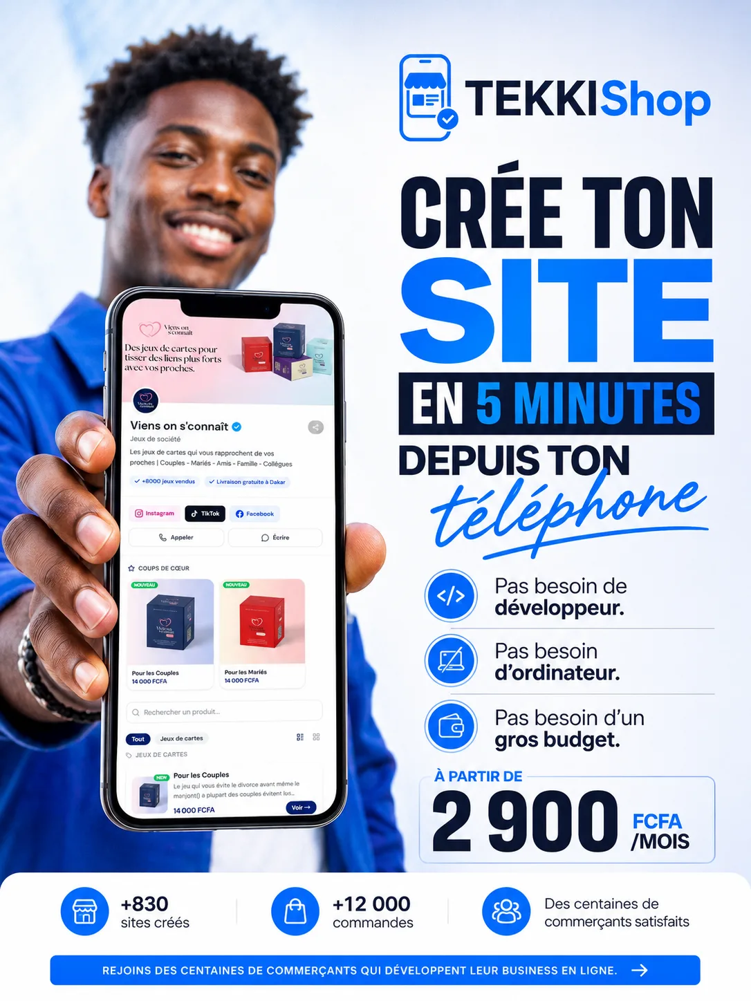 Acquisition + Activation - TEKKIShop