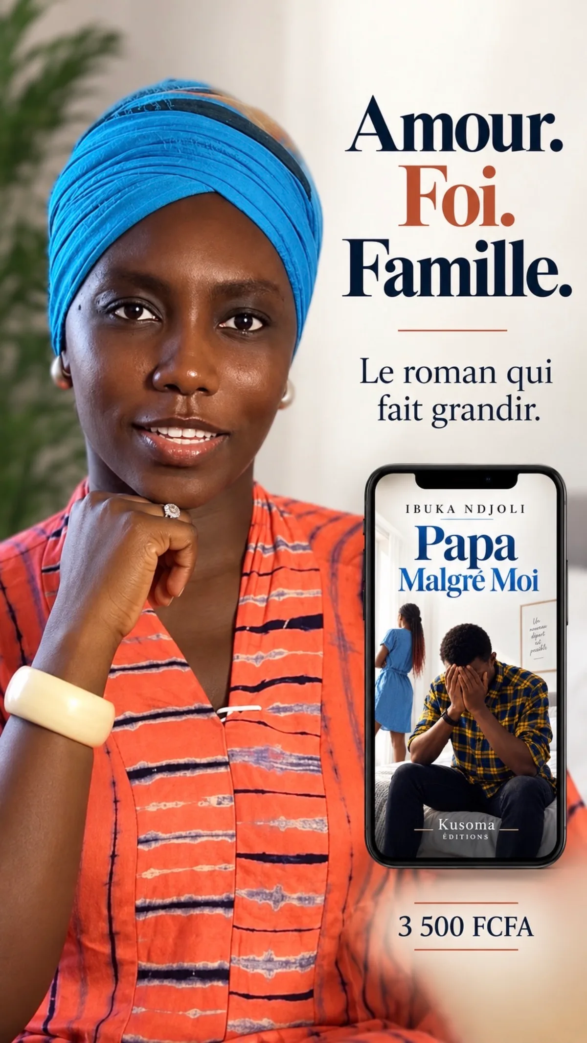 Présentation du roman "Papa Malgré Moi" d'Ibuka Ndjoli